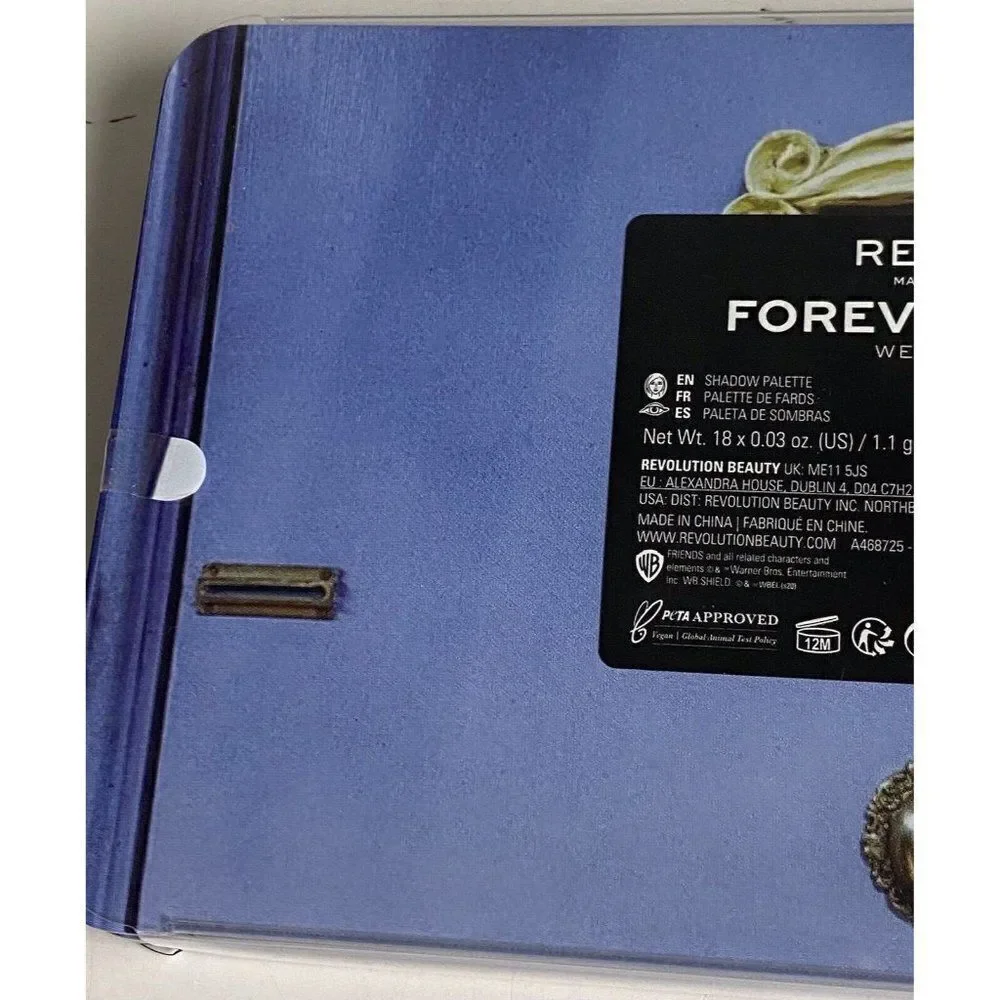 Friends x Revolution 18 EyeShadow Palette Forever Flawless We Were On A Break‎